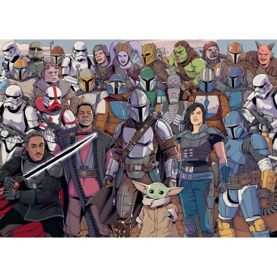 Puzzle Ravensburger-00536 Star Wars Mandalorian
