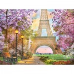 Puzzle  Ravensburger-00694 Liebe in Paris