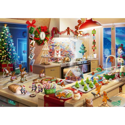 Puzzle Ravensburger-00718 Lebkuchenmännchen