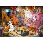 Puzzle  Ravensburger-00753 Aristocats