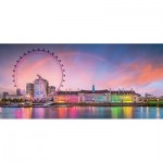 Puzzle  Ravensburger-00805 Kunterbuntes London