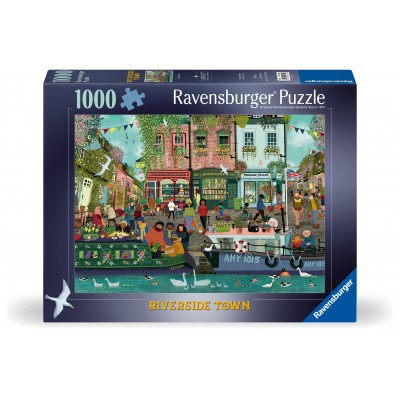 Puzzle Ravensburger-00814 Entlang des Flusses