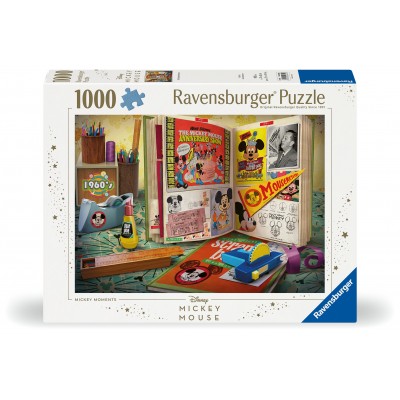Puzzle Ravensburger-00842 Micky Maus Jahr 1960