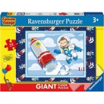  Ravensburger-03092 Riesen-Bodenpuzzle - XXL Teile - George