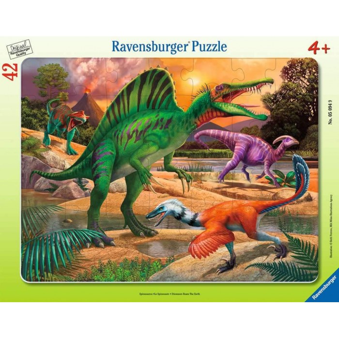 Frame Puzzle - Dinosaurs