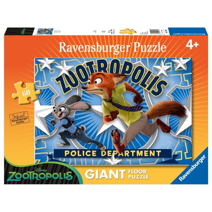 Riesen-Bodenpuzzle - Judy & Nick