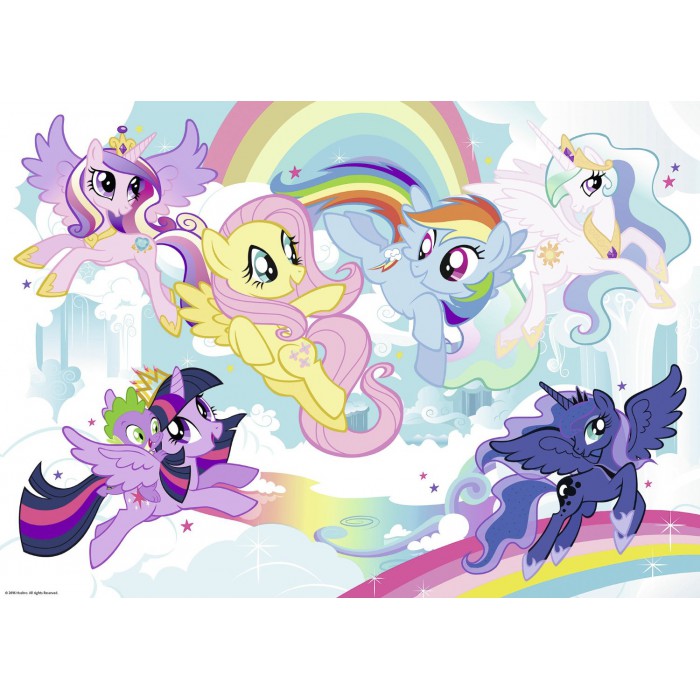Ravensburger-05482 Riesen-Bodenpuzzle - My Little Poney
