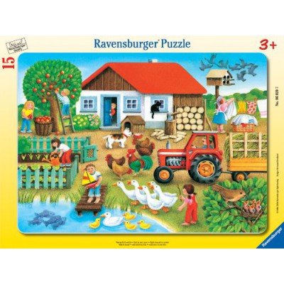 Puzzle Ravensburger-06020 Was gehört wohin?