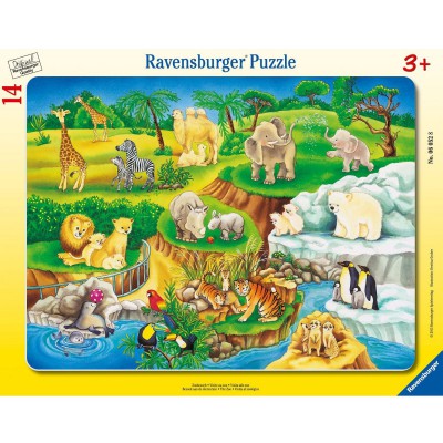 Puzzle Ravensburger-06052 Zoobesuch