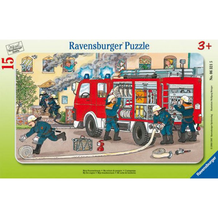 Rahmenpuzzle - Feuerwehr