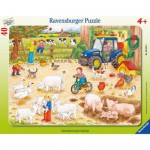 Puzzle  Ravensburger-06332 Auf dem großen Bauernhof