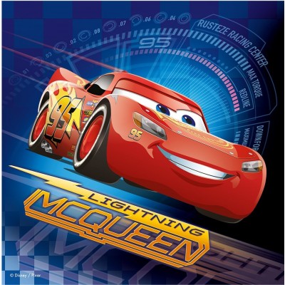 Ravensburger-08026 3 Puzzles - Cars 3