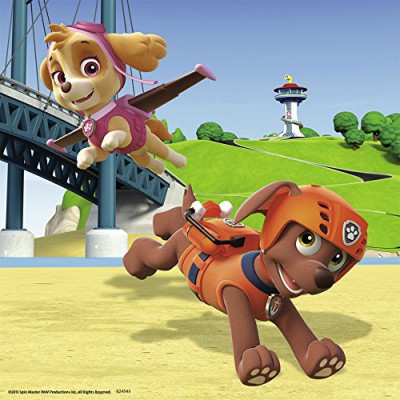 Ravensburger-09239 3 Puzzles - Paw Patrol