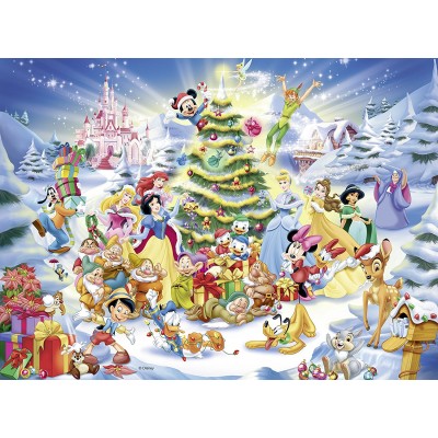 Puzzle Ravensburger-10545 XXL Teile - Disney Christmas Magic