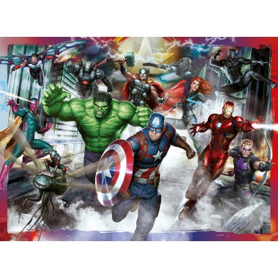 Puzzle Ravensburger-10771 XXL Teile - Avengers