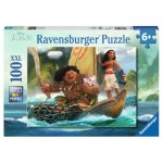 Puzzle  Ravensburger-10943 XXL Teile - Vaiana et Maui