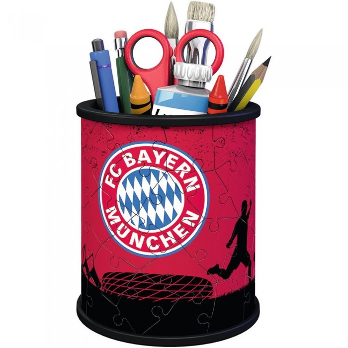 Ravensburger-11215 3D Puzzle - Utensilo: FC Bayern