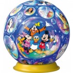  Ravensburger-11561 3D Puzzle - Puzzle Ball Disney Charaktere