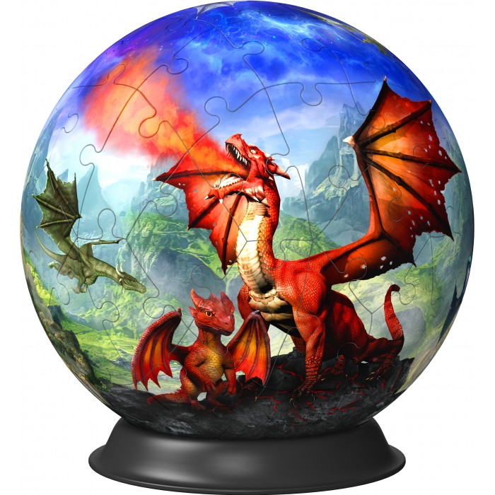 3D Puzzle - Puzzle-Ball Mystische Drachen