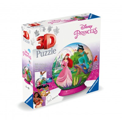 Ravensburger-11579 3D Puzzle - Disney Prinzessinnen
