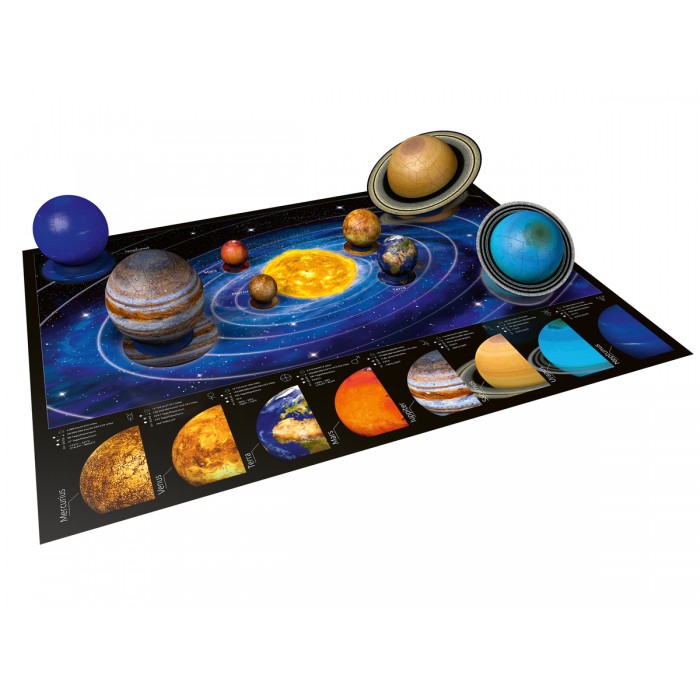 8 3D Puzzles - Planetensystem