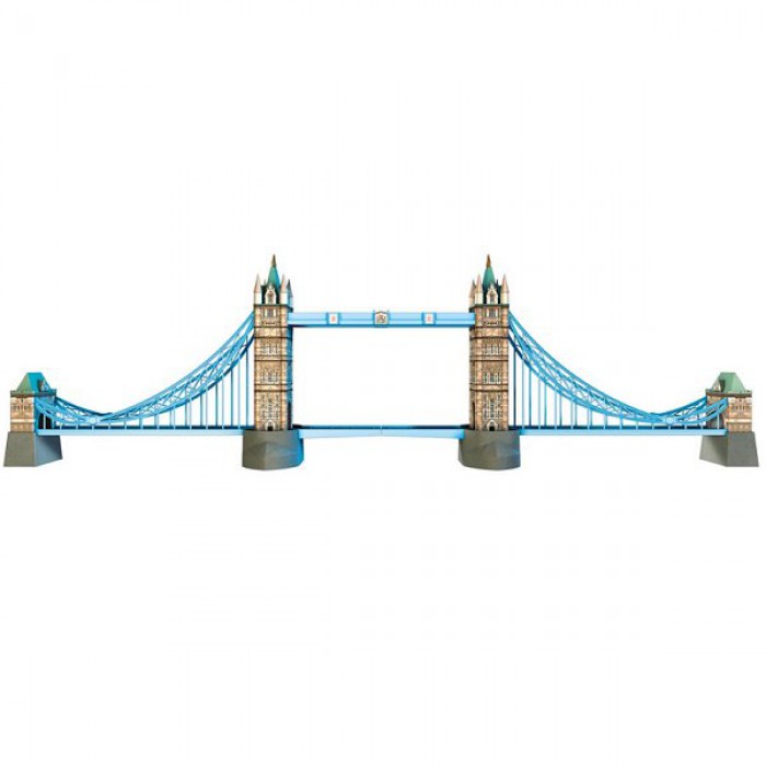 Ravensburger-12559 3D Puzzle, 216 Teile - Tower Bridge, London