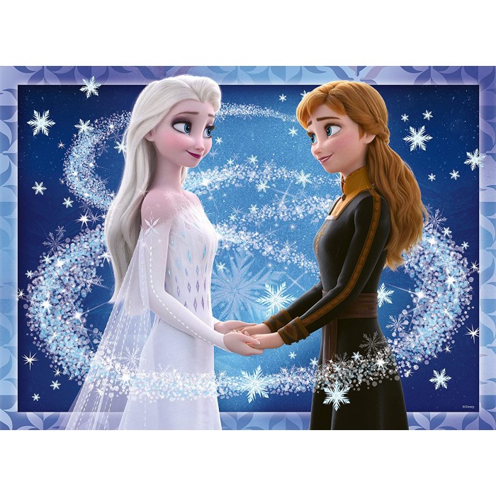 Puzzle Ravensburger-12952 Star line - Frozen 2