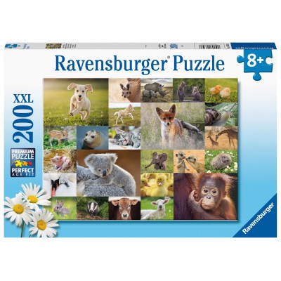 Puzzle Ravensburger-13353 XXL Teile - Bébés animaux