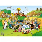 Puzzle  Ravensburger-14197 Asterix und Obelix: Asterix im Dorf