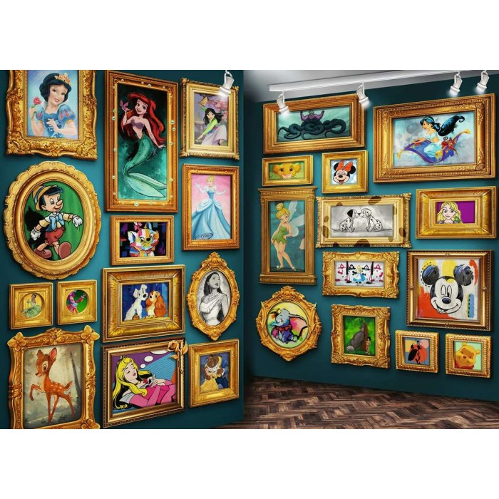 Puzzle  Ravensburger-14973 Disney Museum