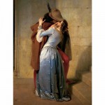 Puzzle  Ravensburger-15405 Francesco Hayez: Der Kuss