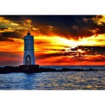Puzzle  Ravensburger-16195 View on the Lighthouse