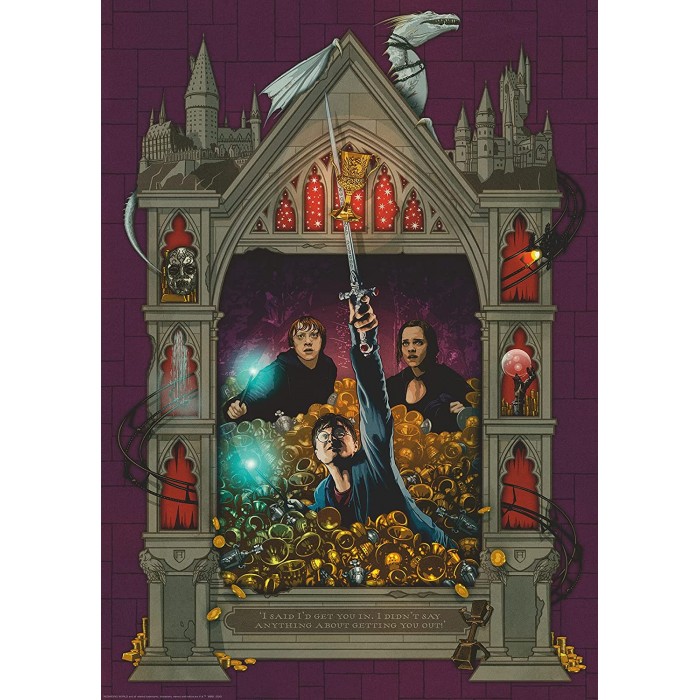 Puzzle Ravensburger-16749 Harry Potter and the Deathly Hallows