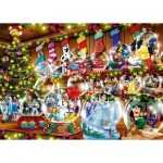 Puzzle  Ravensburger-16772 Disney Christmas