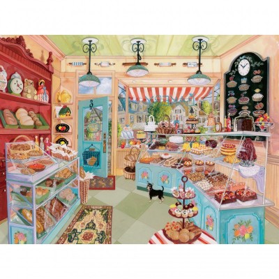 Puzzle Ravensburger-16803 XXL Teile - Corner Bakery