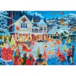 Puzzle  Ravensburger-16849 The Christmas House