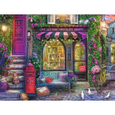 Puzzle Ravensburger-17136 The Chocolate Shop