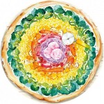 Puzzle  Ravensburger-17347 Circle of Colors - Pizza