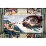 Puzzle  Ravensburger-17408 Michelangelo: Die Erschaffung Adams