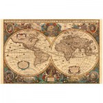 Puzzle  Ravensburger-17411 Historische Weltkarte