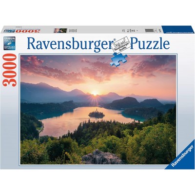 Puzzle Ravensburger-17445 Bleder See, Slowenien
