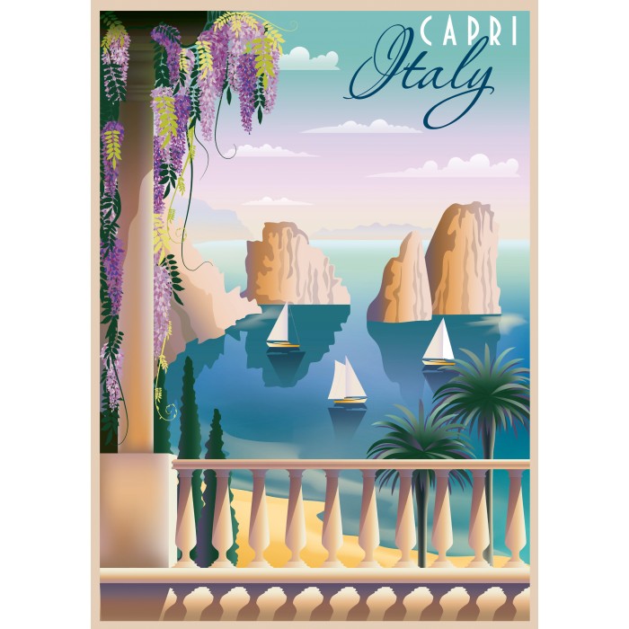 Postkarte Capri
