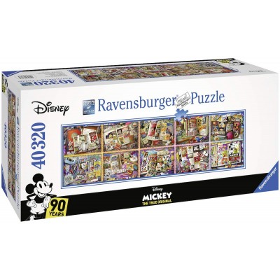 Puzzle Ravensburger-17828 Disney Mickey - 90 Years