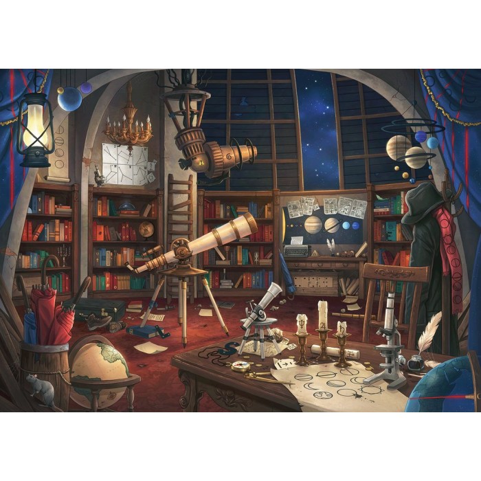  Ravensburger-19956 Escape Puzzle - Observatoire astronomique (auf Französisch)