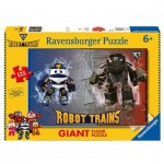   Riesen-Bodenpuzzle -  Robot Trains