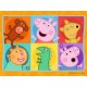 Würfelpuzzles - Peppa Pig