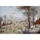 Brueghel the Younger - Winterlandscape with a Bird Traps