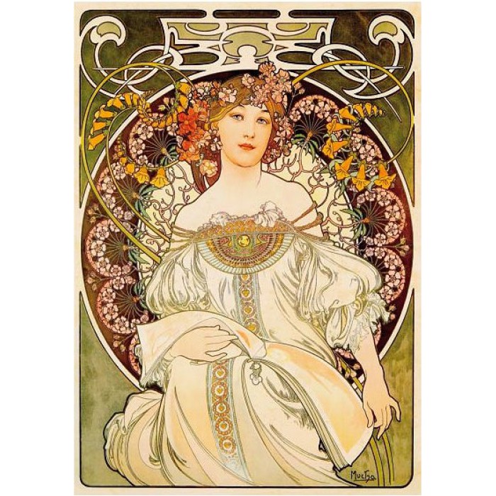 Puzzle Dtoys-66930 Alphonse Mucha: Träumerei