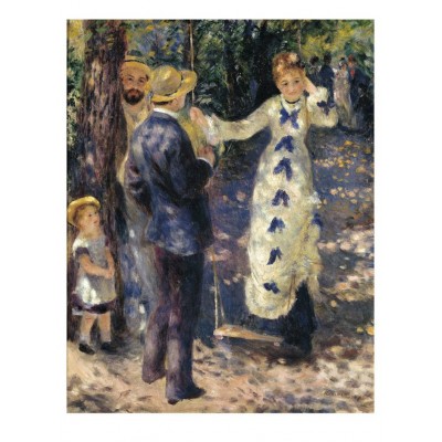 Puzzle Dtoys-70265 Renoir Auguste - Auf der Schaukel