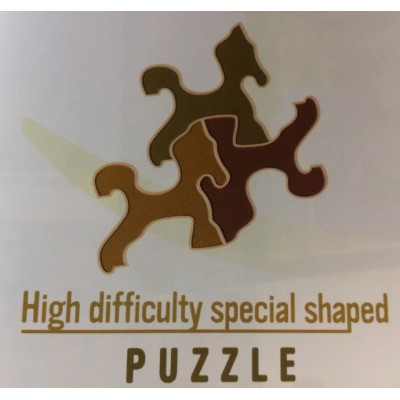 DToys-70494 Haflinger 2 / schwieriges Puzzle